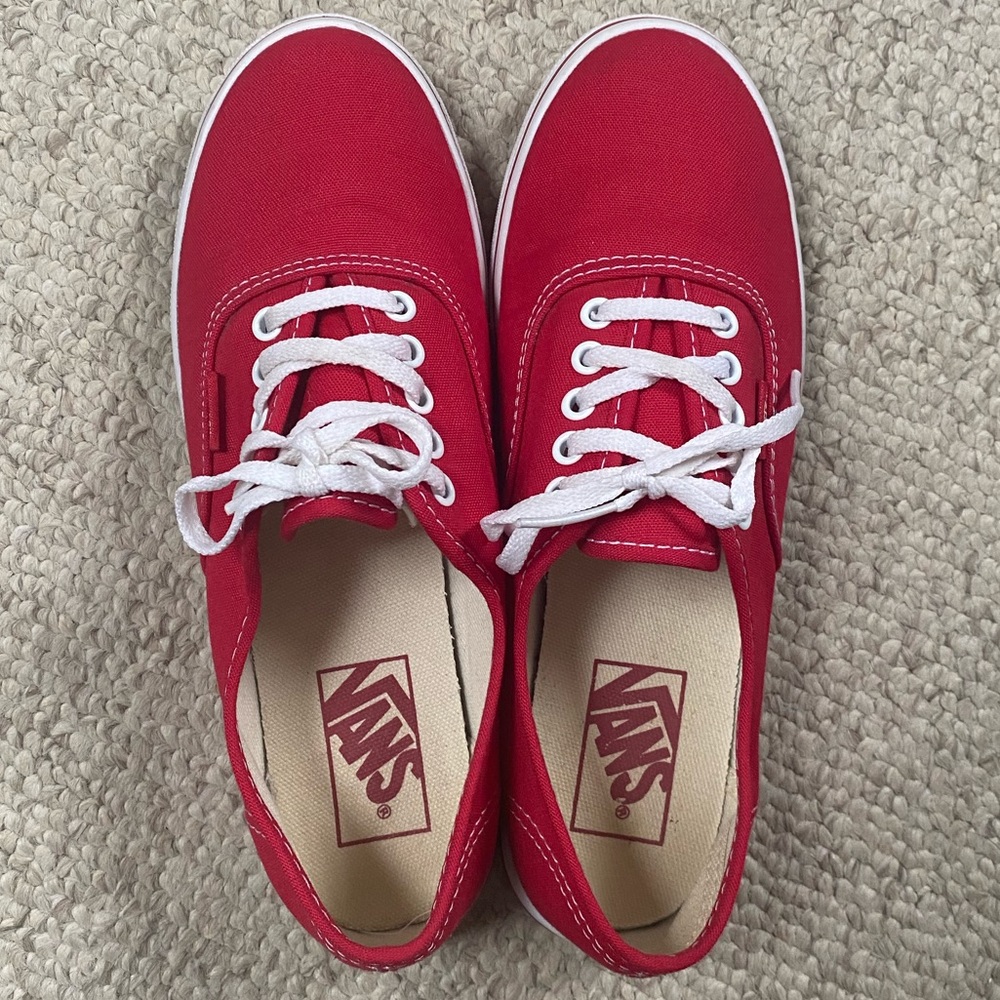 New Red Vans